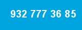 932 777 36 85 932 777 36 85